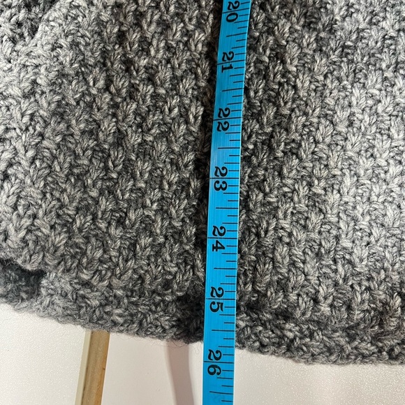 [O/S]Anthropologie Elsamanda Angra  Wool Blend knit Gray Cardigan - Picture 6 of 6